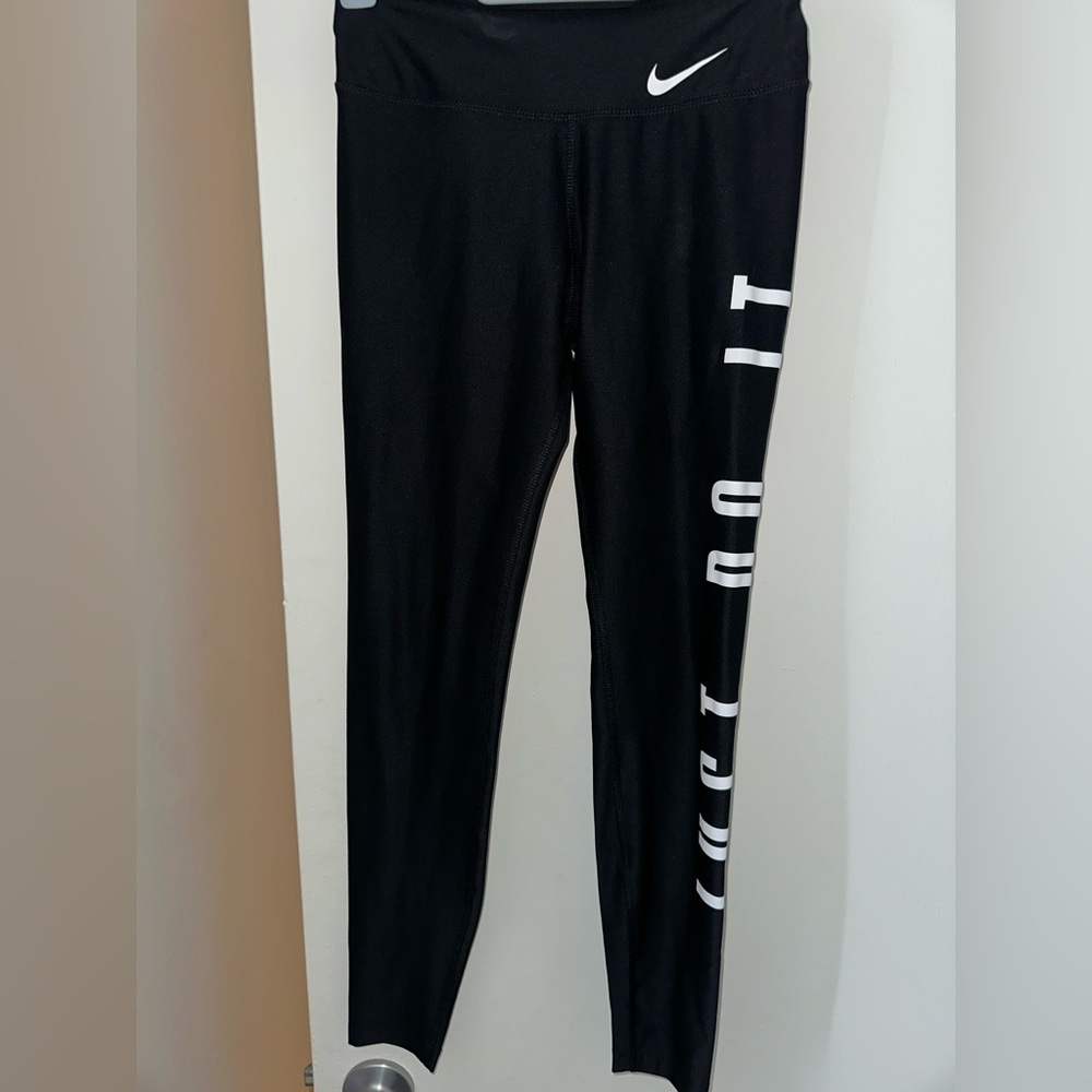 Womens XS Black Nike Sports Leggings